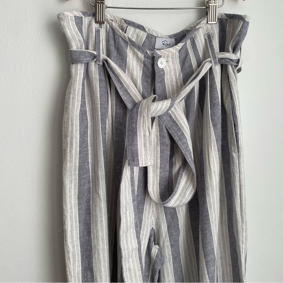 Rails Jess Laguna Striped Linen Blended Pants Large - Picture 9 of 12